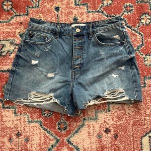 Vici Hot Mama High Waisted Shorts